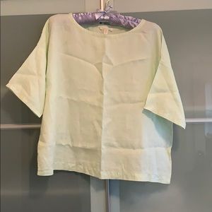 Eileen Fisher linen top